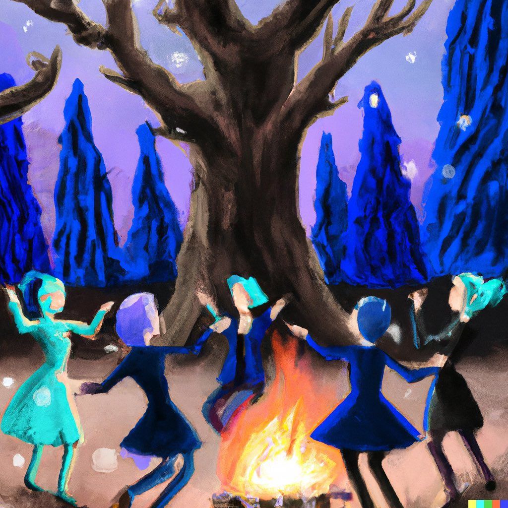 Nocturnal Fireside Dance